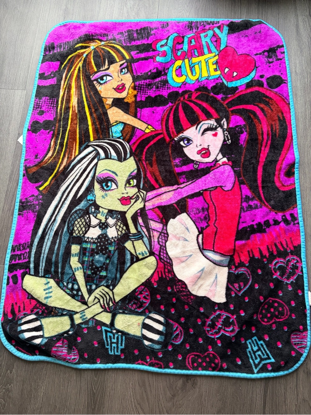 Monster High (2012) Throw Blanket